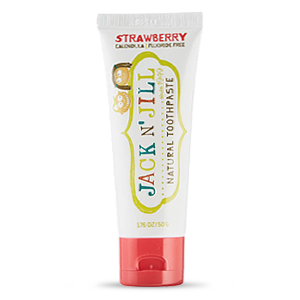 Jack N' Jill Natural Fluoride Free Toothpaste - Strawberry - 1.76oz
