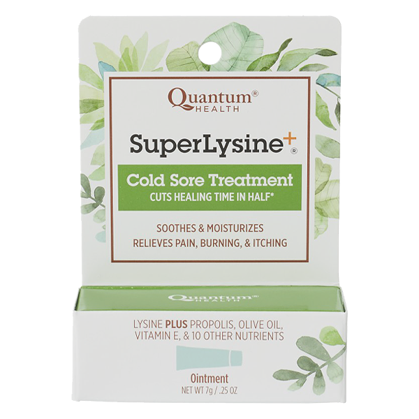 Quantum Health SuperLysine Plus Cold Sore Ointment - 7g