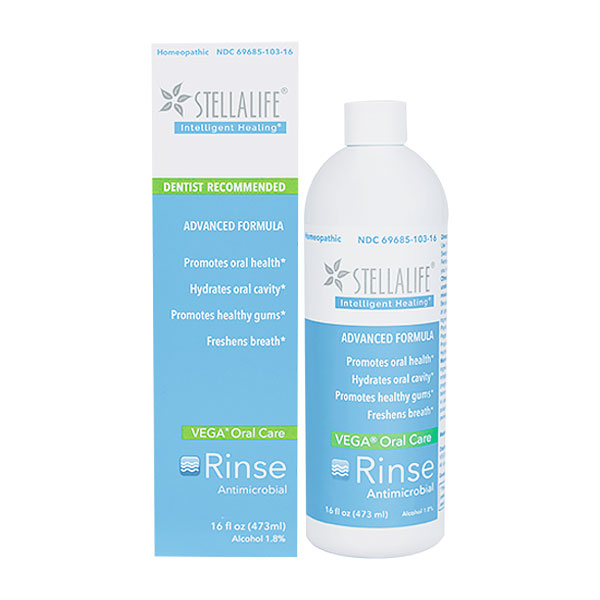StellaLife VEGA Oral Care Rinse - Peppermint - 16 fl oz